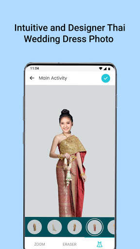 Thai Wedding Dress Photo Edit screenshot 3