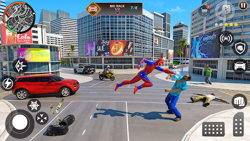 Miami Rope Hero- Spider Games screenshot 5
