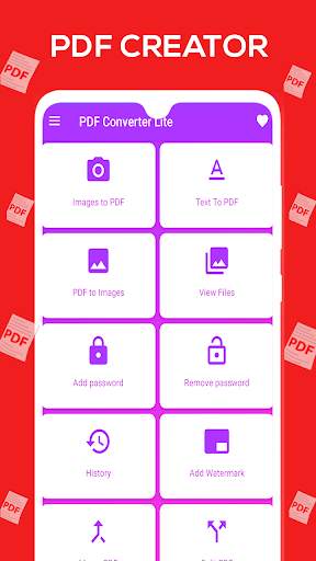 Pdf Converter Lite- Create PDF, Text To PDF screenshot 2