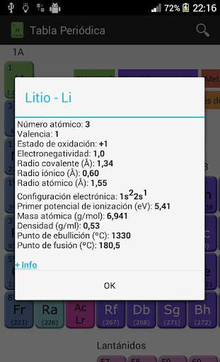 Periodic Table screenshot 3
