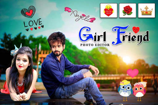 Selfie With Girlfriend - Girlfriend photo editor screenshot 2
