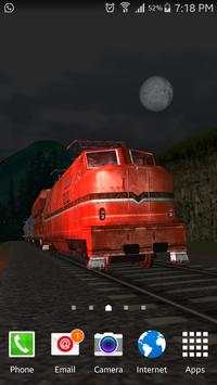 Traveling Train 3d Lwp Lite screenshot 2