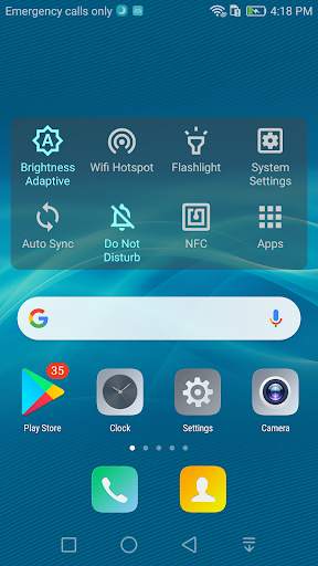 Settings Widget screenshot 1