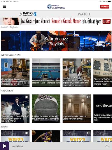 JazzWorks Public Radio App screenshot 8