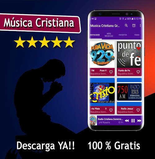 Musica Cristiana Gratis en Español screenshot 1