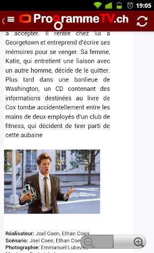 Programme TV Suisse screenshot 2