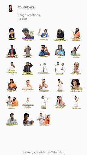 Tamil Stickers for Watsapp screenshot 7