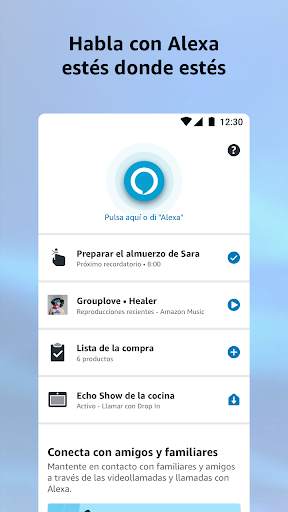 Amazon Alexa screenshot 1
