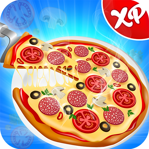 nóng bức pizza cửa tiệm nấu ăn trò chơi icon