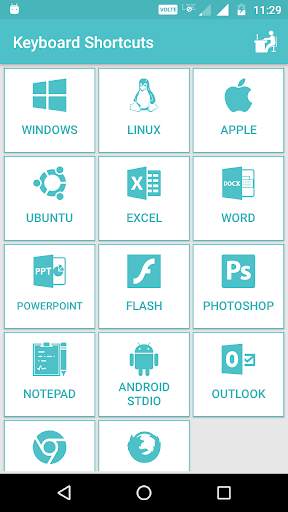 Keyboard Shortcuts 2 تصوير الشاشة