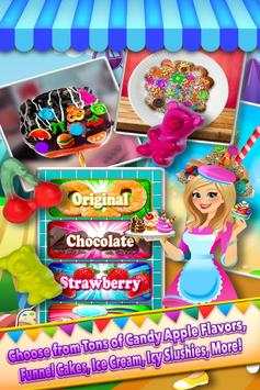 Theme Park Fair Food Maker - Decorate Bake Candy screenshot 2
