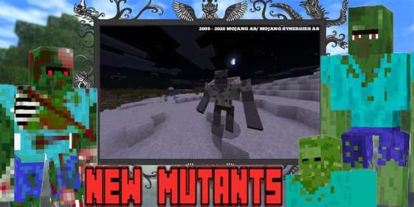 New Zombie Mutants Creatures Mod For Craft Game screenshot 4