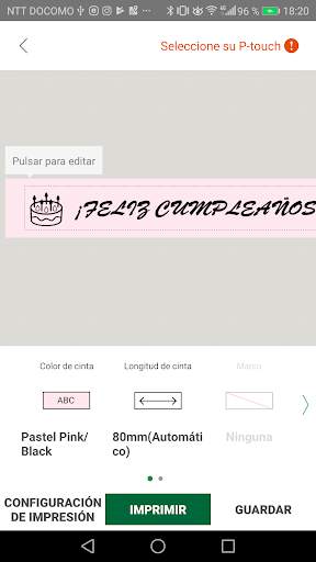 Brother P-touch Design&Print screenshot 3