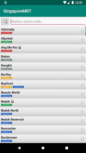 Singapore MRT and LRT Offline screenshot 3