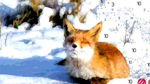 Fluffy Colors: Color by Number screenshot 5
