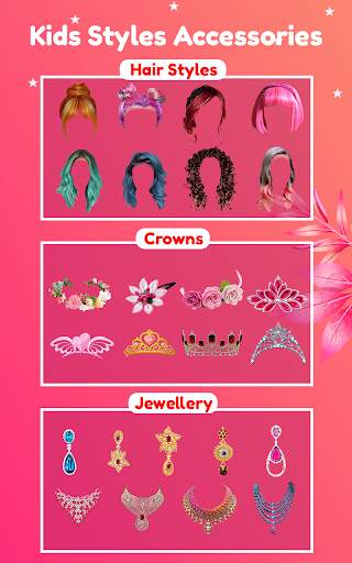Prettify - Girl Kids Photo Editing, Photo Suit app screenshot 5