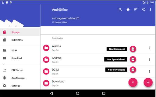AndrOffice Editor DOC XLS PPT screenshot 8