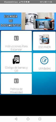 Escanear documentos con el móvil   Escaneado Fotos screenshot 1