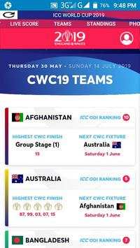 Icc Cricket world cup 2019 screenshot 3
