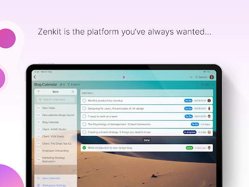 Zenkit स्क्रीनशॉट 9