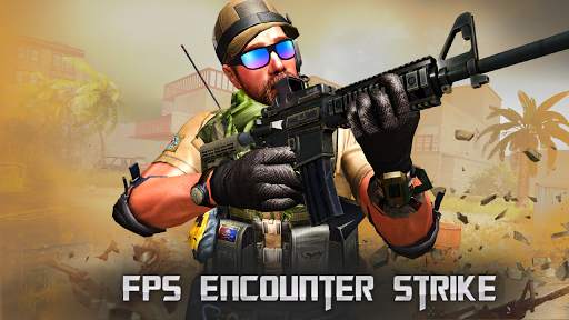 FPS encounter Strike: Commando shooting games 2020 screenshot 2