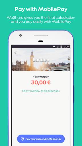 WeShare by MobilePay screenshot 4