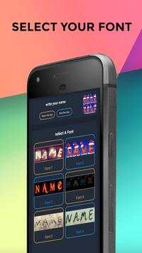 Schreibe deinen Namen mit Shapes-Candles  Designer screenshot 1