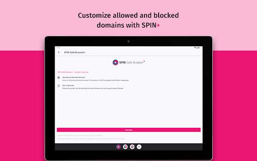 SPIN Safe Browser: Web Filter screenshot 13