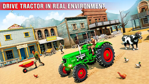Real Tractor Driving Farming screenshot 7
