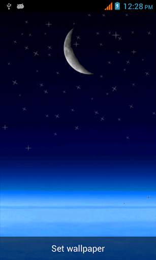 Moon Live Wallpaper screenshot 2
