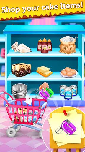 Cake Maker: Girls Cake Games screenshot 2