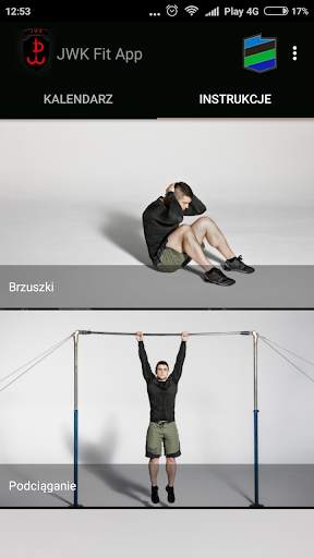 JWK Fit App screenshot 2