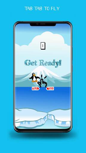 new game flying penguin jumping peguin mini pguin स्क्रीनशॉट 2