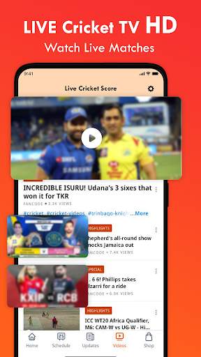 Live Cricket TV - Live Cricket 2021 screenshot 4