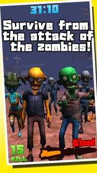 Gun & Zombie :Survival Shooter screenshot 1
