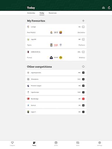 Resultados MX Soccer Results screenshot 13