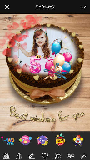 Name Art On Birthday Cake: Focus Filter Maker App screenshot 5