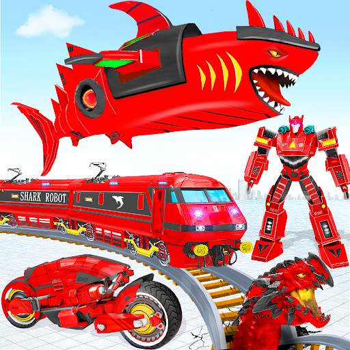 Shark Robot Transform Bike screenshot 1