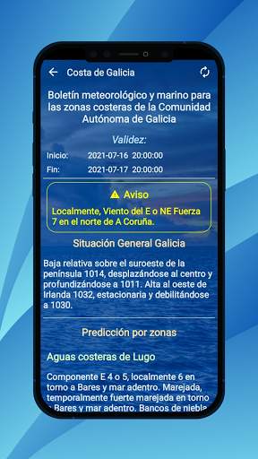 El Tiempo en la Mar screenshot 4
