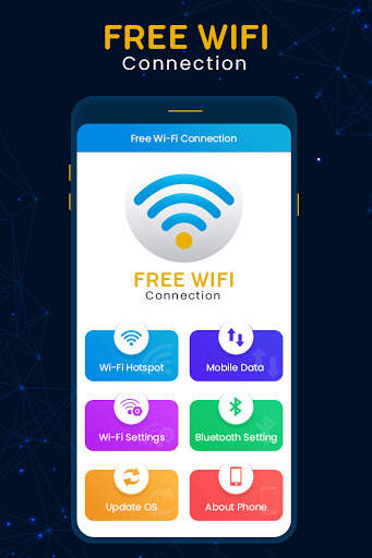 Free WiFi Connection Anywhere :Network Map Connect screenshot 1