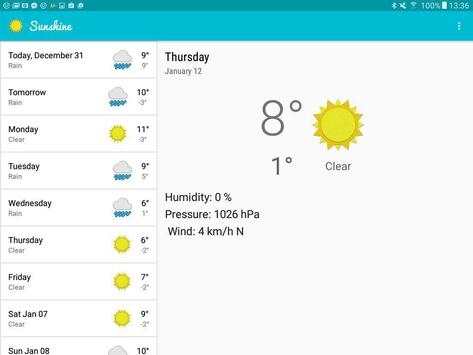 WeatherApp screenshot 4