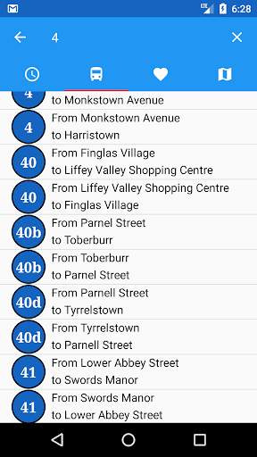 Dublin Bus for Android screenshot 4