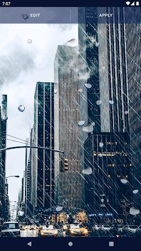 Rain Drops Live Wallpaper screenshot 7