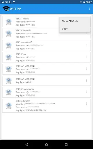 WiFi Password Viewer [ROOT] screenshot 8