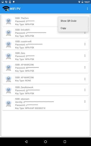 WiFi Password Viewer [ROOT] screenshot 8