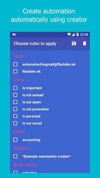 Automation for Gmail screenshot 3