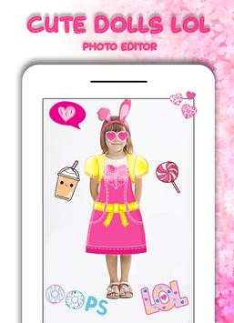 Cute Dolls lol Photo Editor -  dolls costume screenshot 2