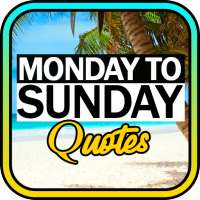 Monday to Sunday Quotes icon
