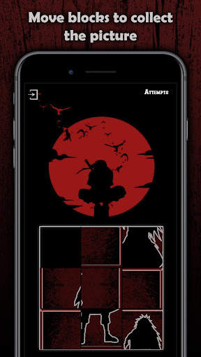 Naruto&Puzzle. Anime Quiz screenshot 2