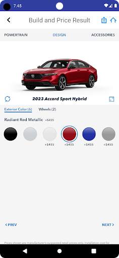 Honda Accord screenshot 2